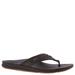 REEF Ortho-Seas Flip Flop - Mens 10 Black Sandal Medium