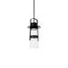 Modern Forms Balthus 15 Inch Tall LED Outdoor Hanging Lantern - PD-W28515-BK