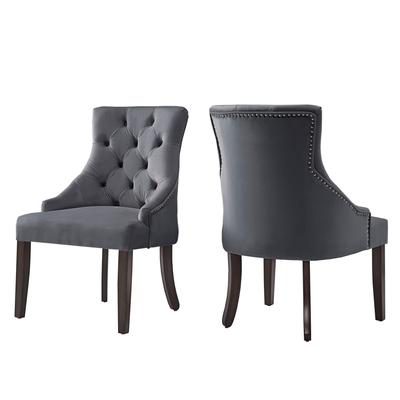 Benchwright II Tufted Wingback Chairs (Set of 2) by iNSPIRE Q Bold