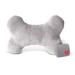 Mother's Heartbeat Calming Bone Pillow for Large Breed Dogs, 8" L X 13" W, Gray