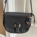 Michael Kors Bags | Classic Pebble Leather Michael Kors Saddle Bag | Color: Black | Size: Os