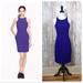 J. Crew Dresses | J Crew 4 Purple Cutaway Crepe Dress Sheath Career | Color: Purple | Size: 4