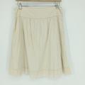 American Eagle Outfitters Skirts | American Eagle 4 Off White Beige Lightweight Breathable Slip Pocket Zip Skirt | Color: Cream/White | Size: 4