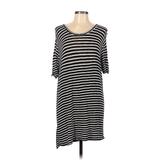Brandy Melville Casual Dress: Black Stripes Dresses