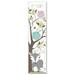 Finny and Zook Personalized Growth Chart Canvas in Blue/Pink | 39 H x 10 W in | Wayfair gc000292