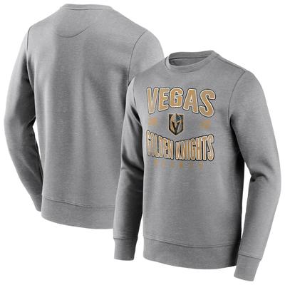 Vegas Golden Knights Fanatics Branded Wave Off Vintage Crew Sweatshirt - Sportgrau - Herren Image