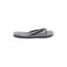 Juncture Flip Flops: Black Solid Shoes - Women's Size 5 - Open Toe