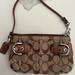 Coach Bags | Coach Wristlet In Great Used Condition- Vintage Circa Early 2000s- Coach Bag | Color: Brown/Tan | Size: Os