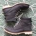 Columbia Shoes | Columbia Grey Waterproof Leather Winter Boots 8.5 | Color: Gray | Size: 8.5