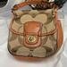 Coach Bags | Coach Vintage Authentic Leather And Canvas Bag | Color: Brown/Tan | Size: Os