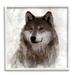 Stupell Industries land Wild Wolf Portrait Abstract Fir Tree Forest Gray Farmhouse Rustic Framed Giclee Texturized Art By Carol Robinson | Wayfair