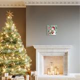 The Holiday Aisle® Peppermint Candy Snowman Green Winter Forest Wood in Brown | 12 H x 12 W x 0.5 D in | Wayfair 6E4B1D3E02E34BBD849088D7C62E3E7B