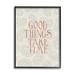 Trinx Good Things Take Time Phrase Soft Paisley Pattern Canvas | 20 H x 16 W x 1.5 D in | Wayfair B682643129934D9CA452FBE5F2AAD3D4