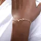 Bracelet d'amour arabe en cristal cubique pour femme bijoux de navire Chia cadeaux de meilleurs