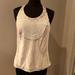 Tory Burch Tops | Beaded Tory Burch Sleeveless Top | Color: Silver/White | Size: 8