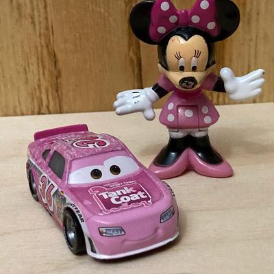 Disney Toys | Mattel Disney Pixar “Cars” Tank Coat #36 Pink | Color: Pink/White | Size: Collector