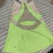 Lululemon Athletica Tops | Lululemon Workout Flared Tank Top With Built In Bra | Color: Green | Size: M