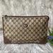 Gucci Bags | Gucci Vintage Gg Supreme Clutch Bag | Color: Brown/Cream | Size: Approx 3”(W) X12”(L) X 8”(H)