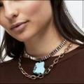 Free People Jewelry | Free People Choker | Color: Blue/Green | Size: Os