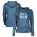 Women's Blue Hood College Blazers Field Hockey Pullover Hoodie