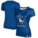 Women's Blue Westfield State Owls Figure Skating T-Shirt