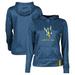 Women's Blue Rochester Yellow Jackets Martial Arts Pullover Hoodie