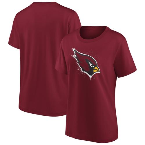 Arizona Cardinals Splatter Grafik T-Shirt - Damen