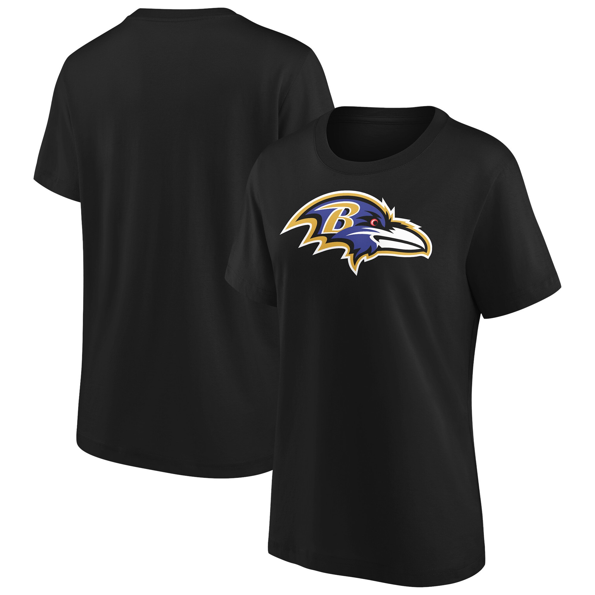 Baltimore Ravens Primary Logo Grafik T-Shirt - Damen Image