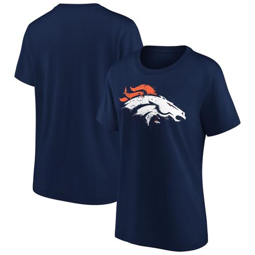 Denver Broncos Splatter Grafik T-Shirt - Damen