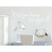 Story Of Home Decals Wall Decal Plastic in White | 14 H x 34 W in | Wayfair KIDS 121j