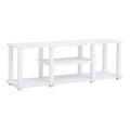 Signature Design Baraga TV Stand in White - Ashley Furniture W410-10