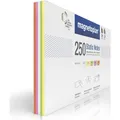 magnetoplan Post-it électrostatiques 'Static Notes', lot de 250, coloris assortis, h x l 200 x 100 mm