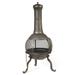 Kay Home Products 30199 Sonora Outdoor Wood Burning Metal Chimenea Fireplace - 54.25