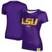 Women's Purple LSU Tigers Mom T-Shirt