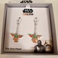 Disney Jewelry | 4/$65baby Yoda Star Wars Mandalorian Earrings Nib. | Color: Green/Silver | Size: Os