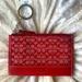 Coach Accessories | Coach Cardholder And Keychain | Color: Red | Size: 4 1/2 X 3