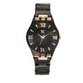 Trendy Kiss - TMG10053-32 Damen-Armbanduhr, Quarz, analog, schwarzes Zifferblatt, Armband aus schwarzem Metall