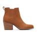 TOMS Women's Brown Everly Boots Leather Ortholite, Size 12