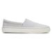 TOMS Women's Grey Fenix Slip-On Sneakers Shoes, Size 9.5