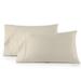 Everly Quinn 100% Cotton 600TC Ultra-Soft & Silky Wrinkle-Resistant King Pillowcase Cotton in White | Wayfair 05FA1E8A1D054567AEDA47107E9B017D