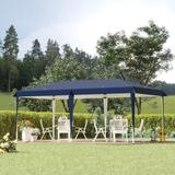 Outsunny 19' x 10' Heavy Duty Pop Up Canopy with Sturdy Frame, UV Fighting Roof, Carry Bag for Patio, Backyard, Beach, Garden