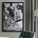 Orren Ellis Black & White Mix IV - Picture Frame Print on Canvas in Black/White | 36.5 H x 26.5 W x 1 D in | Wayfair
