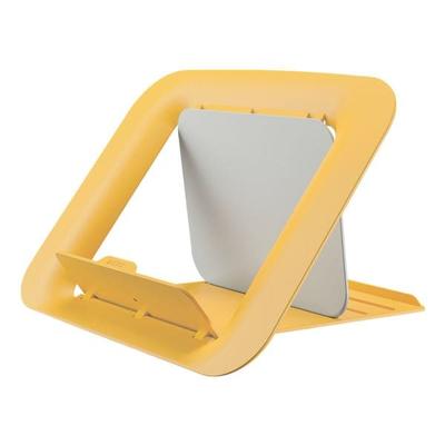 Höhenverstellbarer Laptopständer »Ergo Cosy« gelb, Leitz, 31.2x5x24.7 cm