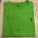 Polo By Ralph Lauren Shirts | Men's Polo Ralph Lauren Classic Green Crew Neck T-Shirt Size Large | Color: Green/Purple | Size: L