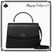 Kate Spade Bags | Kate Spade Darcy Refined Leather Top Handle Satchel Bag | Color: Black | Size: Os