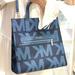 Michael Kors Bags | Authentic Michael Kors Mk Logo Signature Large Satchel | Color: Blue | Size: Os