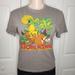 Disney Tops | Disney Lion King Shirt Simba, Timon, Pumbaa Distressed Print T-Shirt | Color: Gray/Green | Size: Xs