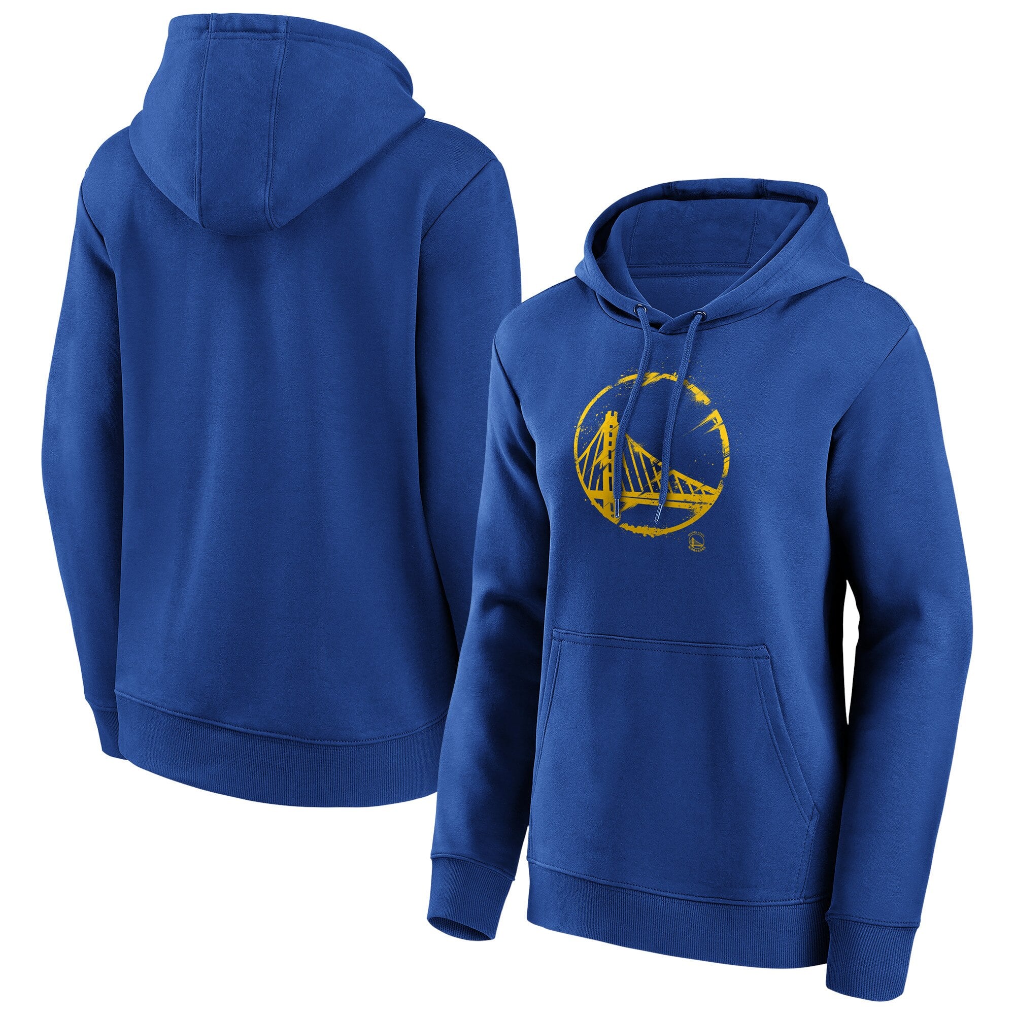 Golden State Warriors Fanatics Branded Splatter Graphic Hoodie - Damen