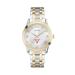 Bulova Silver/Gold Worcester Polytechnic Institute Engineers Classic Two-Tone Round Watch