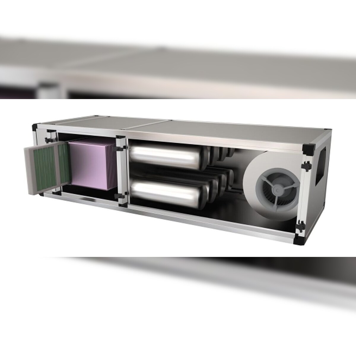 CombiSteel Abluftreinigungsanlage Komplett 2500M3 Image